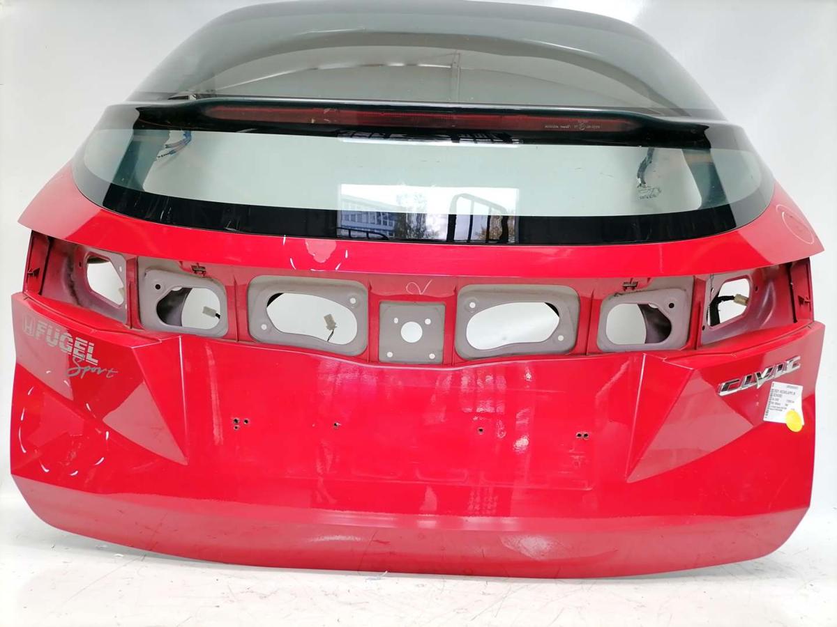 Honda Civic FK2 VIII original Heckklappe mit Scheibe R81 Milano Red Rohbau BJ08